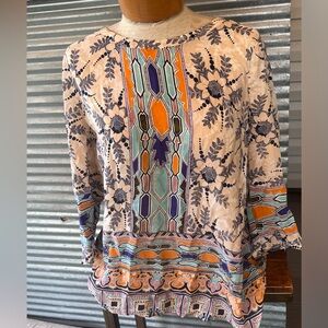 Maeve 100% silk shirt